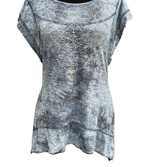 One World women’s S top handkerchief hem, new - Picture 2 of 10